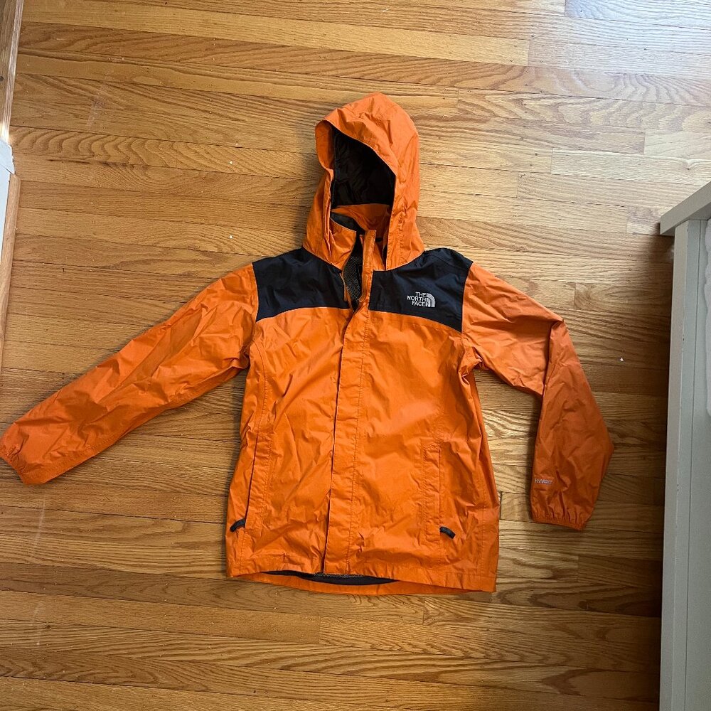 The North Face Boys XL Orange Rain Jacket